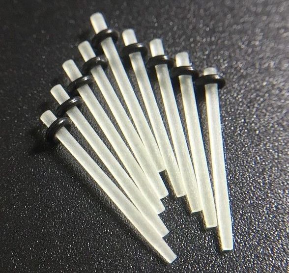 Dental Endo Fiber Post Glass Quartz Teeth Restorative 1.0 1.2 1.4 1.6 1.8 Pins