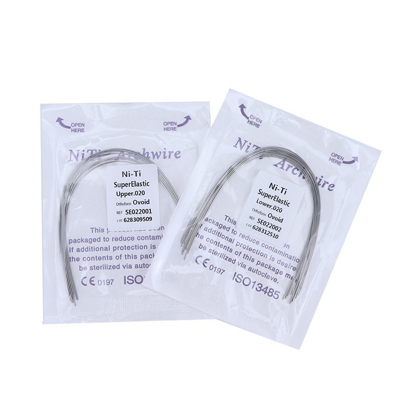 NiTi Orthodontic Arch Wire Round Super Elastic 10pcs 012 014 016 018 020