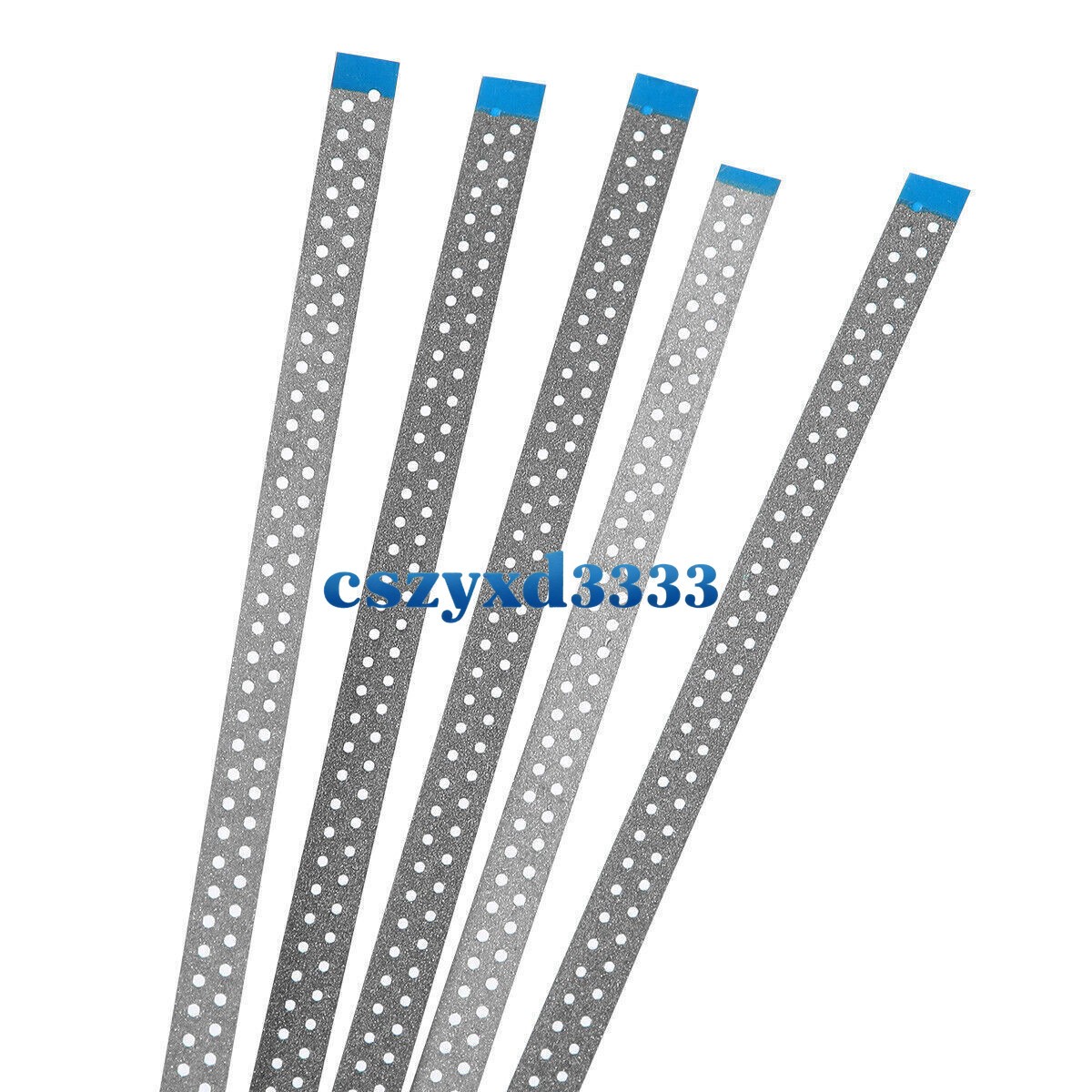 Dental Orthodontic Diamond Polishing Finishing Strips Steel Metal Sand IPR Fine