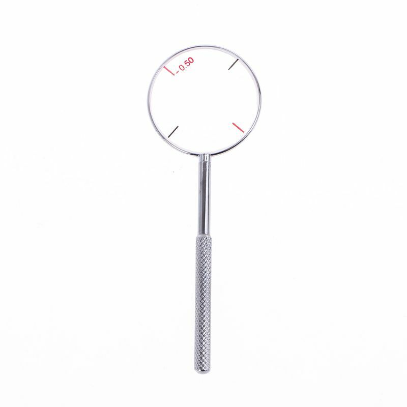 2 pcs Optometry 0.25/0.50 Trial Jackson Cross Cylinder Diopters Tool Lens