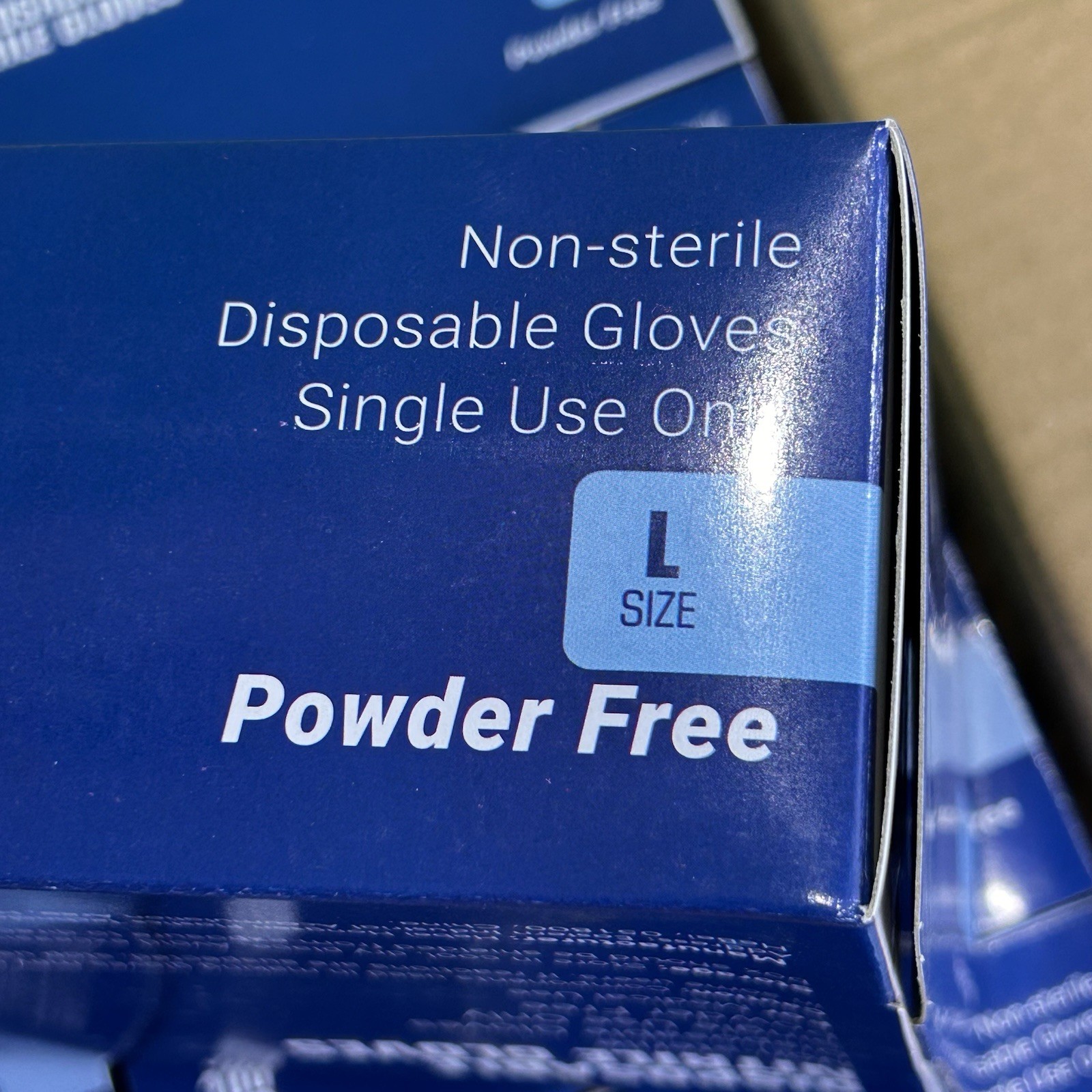 Nitril Exam Gloves – FREE SHIPPING 10 Pack of 100, Large/ Med Powder Free Blue