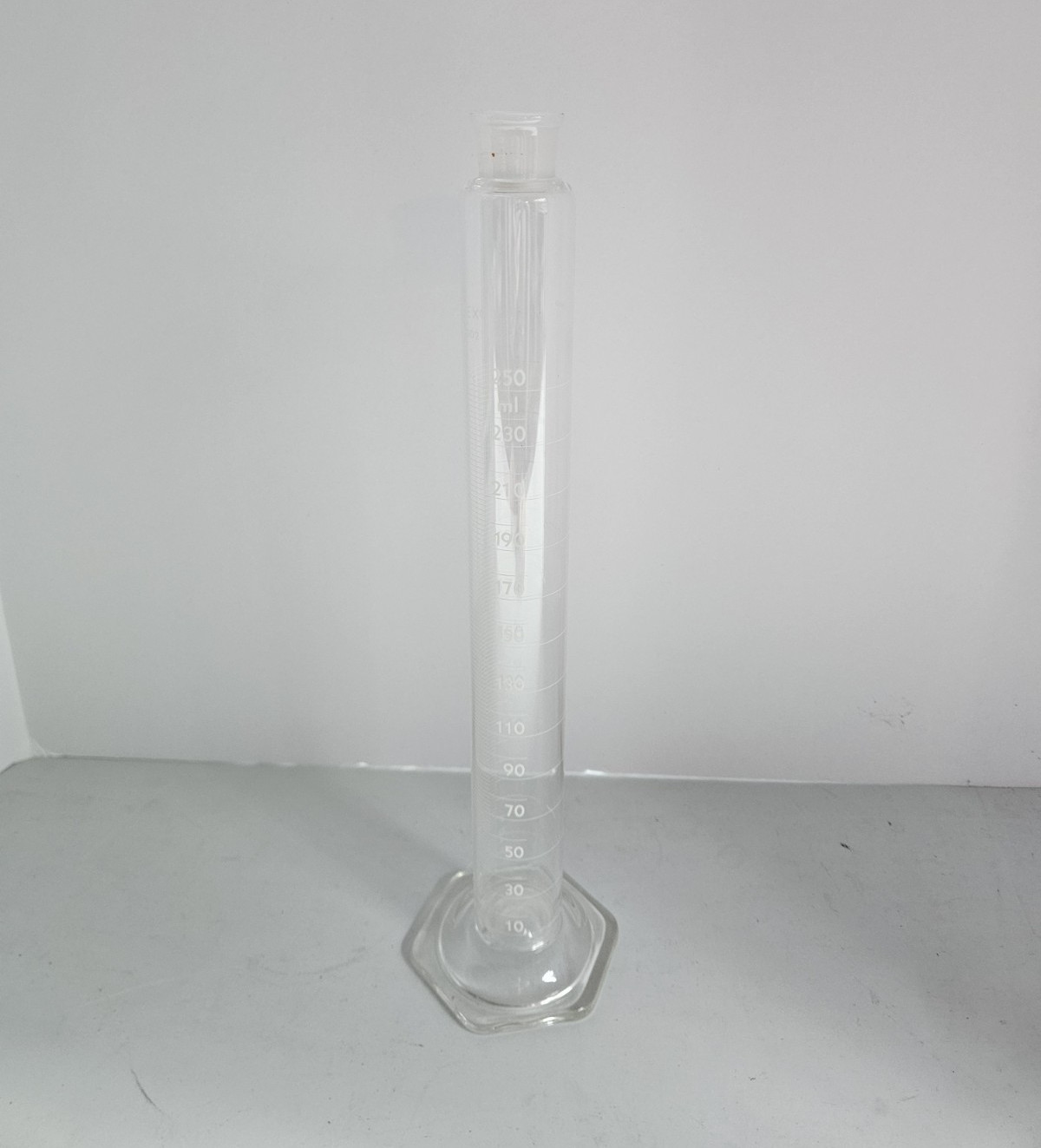 PYREX No. 3002 250 mL Glass Graduated Cylinder Physical Laboratory