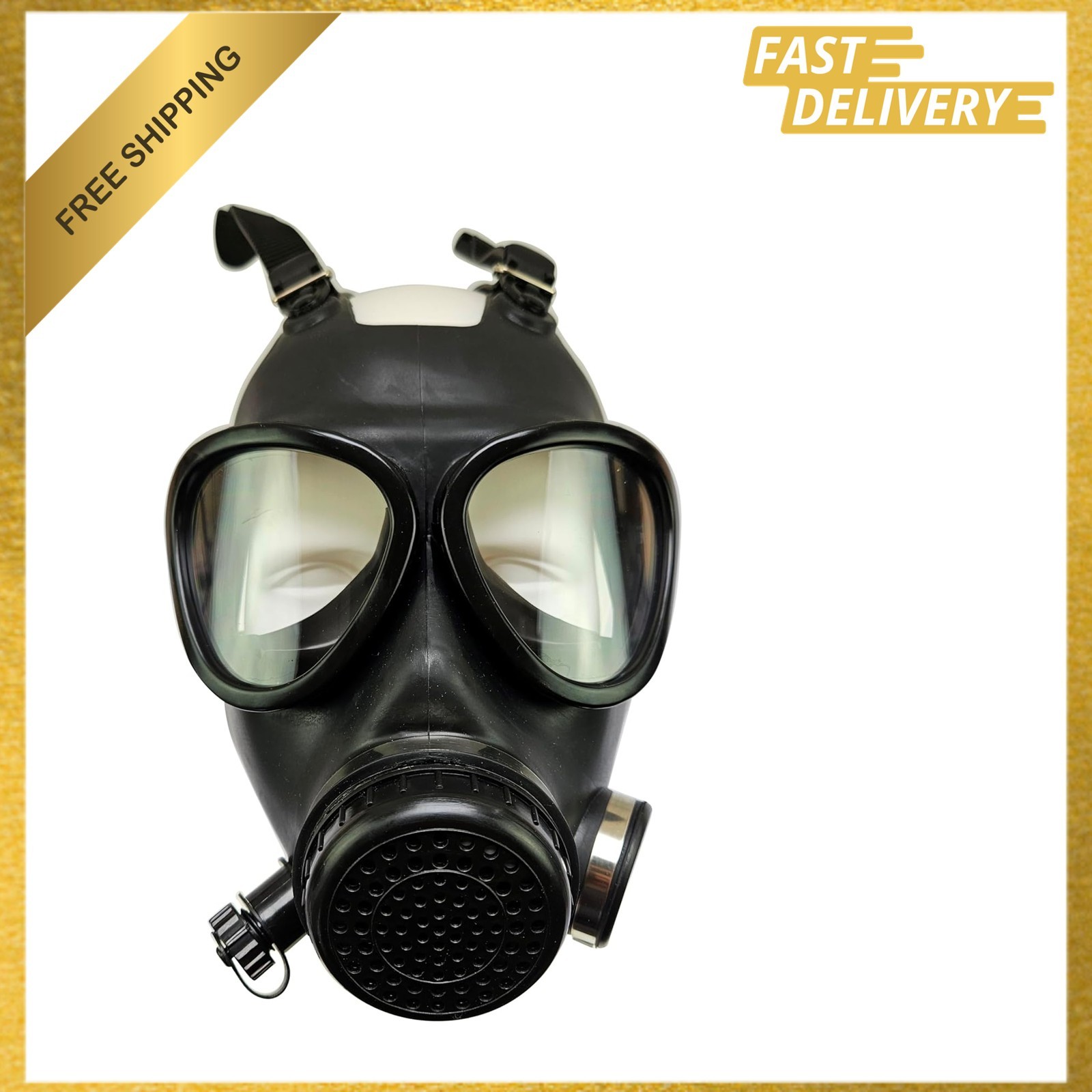 Gas Mask Respirator CBRN Face Mask Tactical Emergency Prep Paintball Halloween