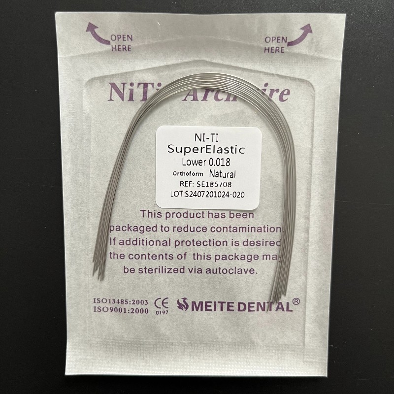 200 Packs Arcos de Dental Ortodoncia Redondos Niti Arco de Alambre Su Arch Wire
