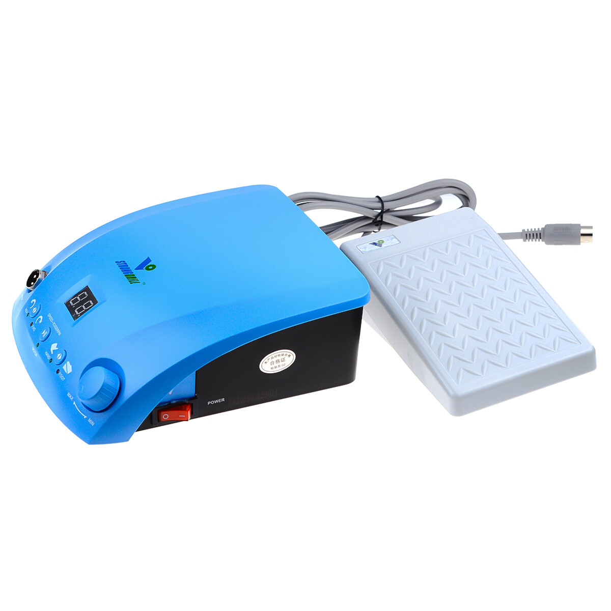 50,000 RPM Brushless Dental Micromotor QZ60+Q9 Handpiece Electric Polishing Unit