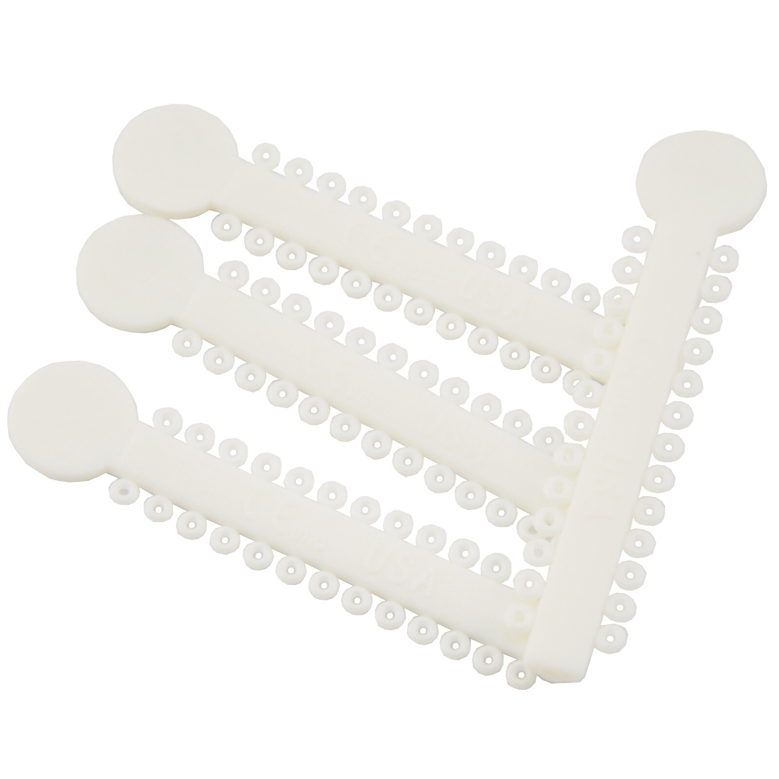 1040pcs Dental Orthodontic Ligature Ties Braces Elastic Rubber Bands Mixed Color