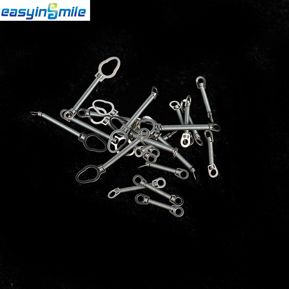 Easyinsmile Dental Orthodontic 10Pcs NITI 010/012 Closed Coil Spring 6/9/12mm