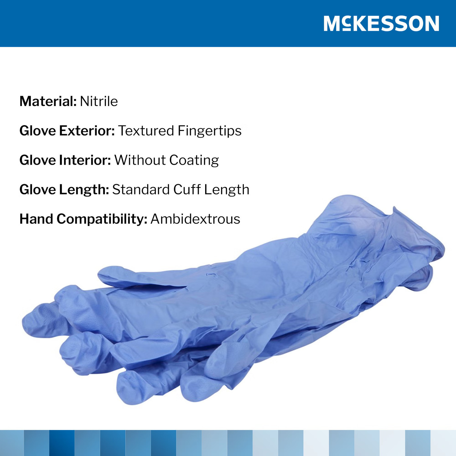 McKesson Confiderm Nitrile Exam Glove – 200 per Box