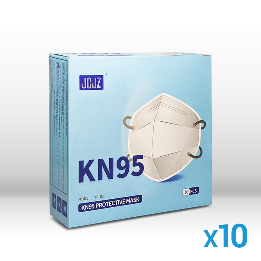 100 KN95 Disposable Face Masks 5 Layers Filters 95%+ of PFE & BFE