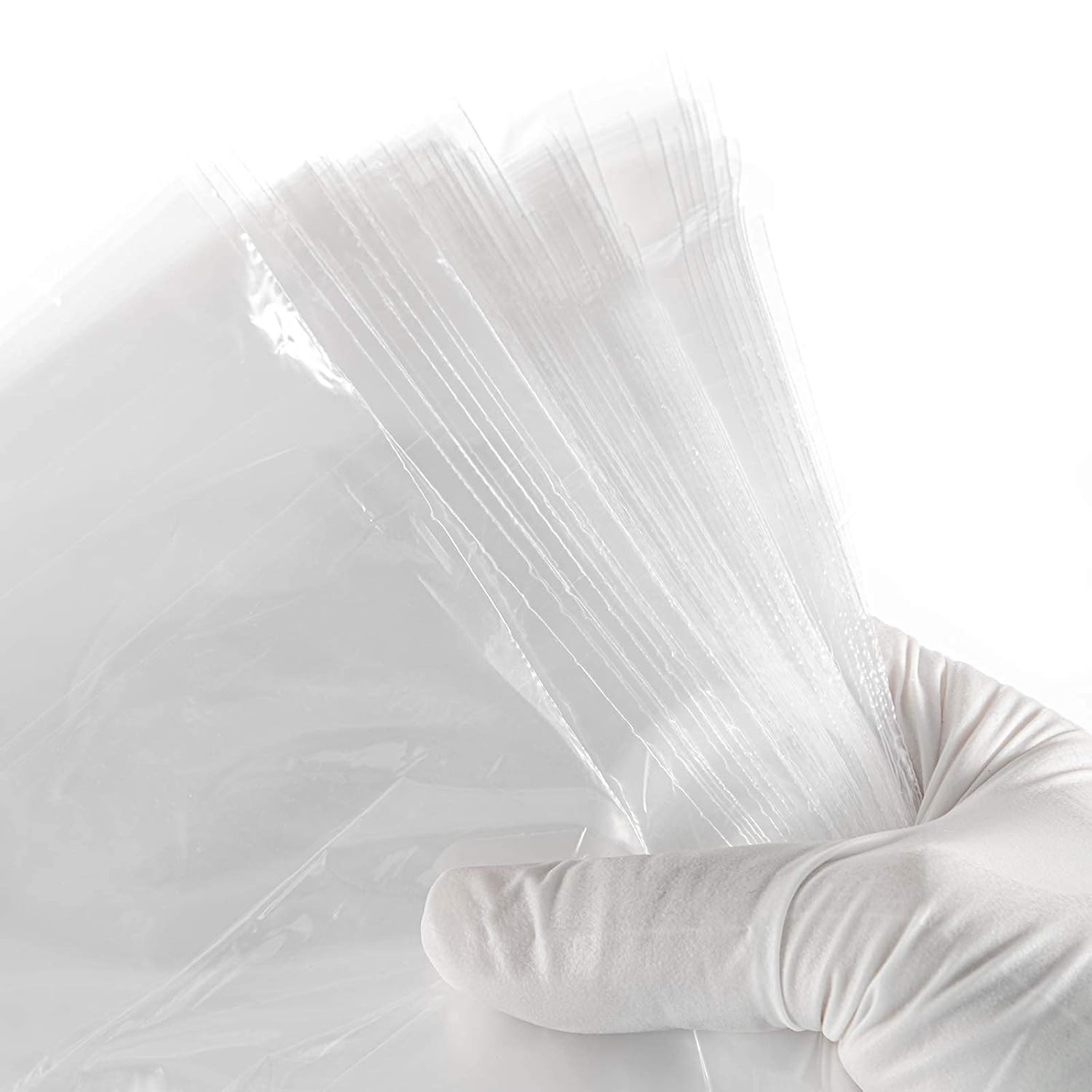 200Pcs Dental Half Chair Cover, 32″ x 32″ Disposable Clear Plastic Sleeve Protec