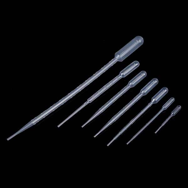 0.2ml – 10ml One-off Plastic Pasteur Transfer Pipettes Chemistry Lab Supply