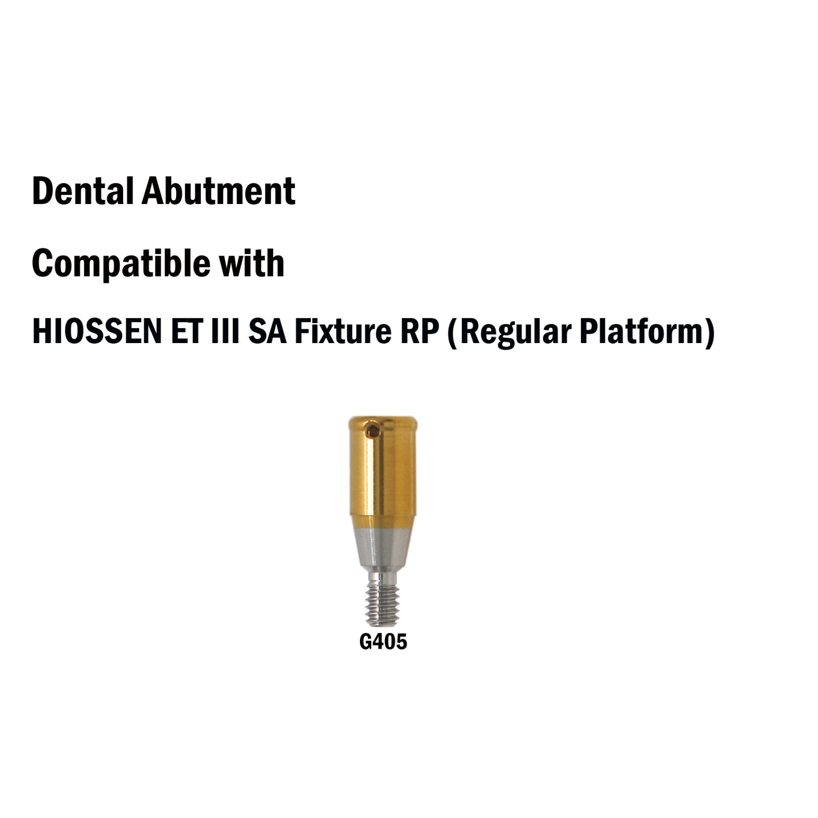 Dental Locator Abutment Attachment for Osstem Hiossen Mini Regular GH1/2/3/4/5/6