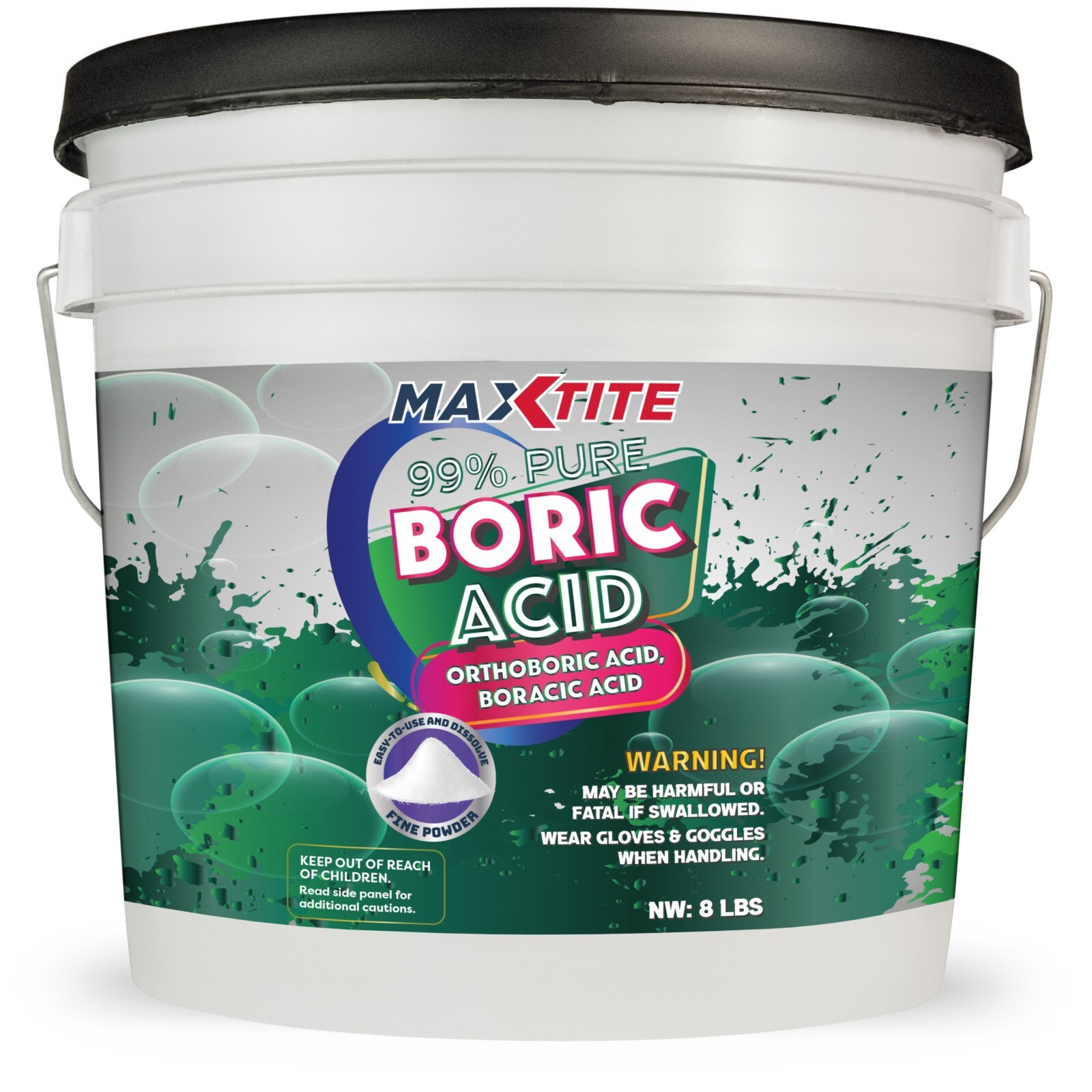 99% Pure Boric by MaxTite – Premium Industrial Grade Strength H3BO3