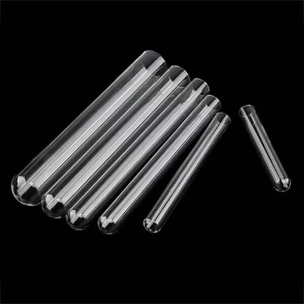 5ml – 135ml Round-bottomed Glass Tubes High Temperature Chemistry Glassware