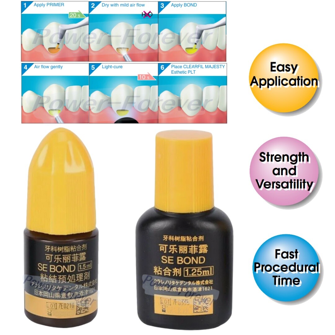 Kuraray Dental ClearFIL SE/S3 BOND Light-Curing Selfetching Primer Bond Adhesive