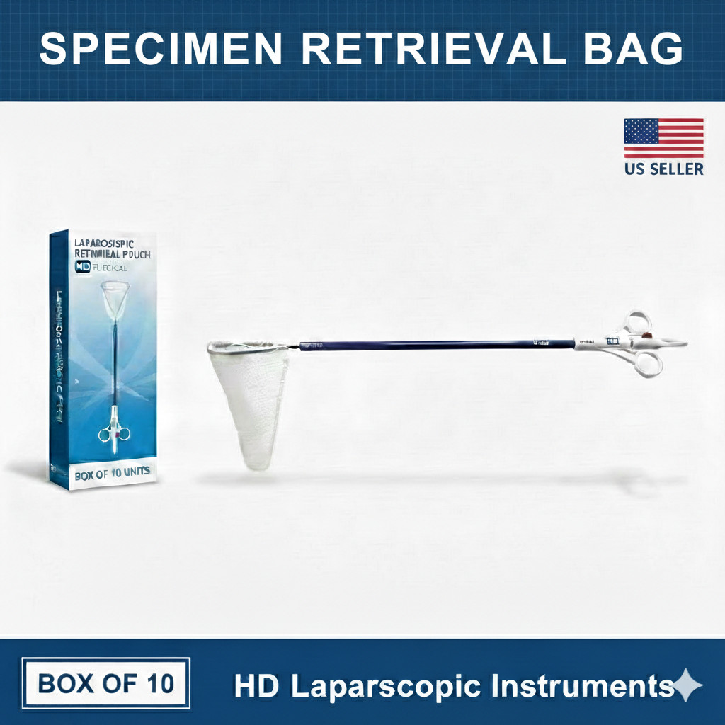 Specimen Retrieval Bag Laparoscopic Surgical Endo Catch Pouch Sterile Disposable