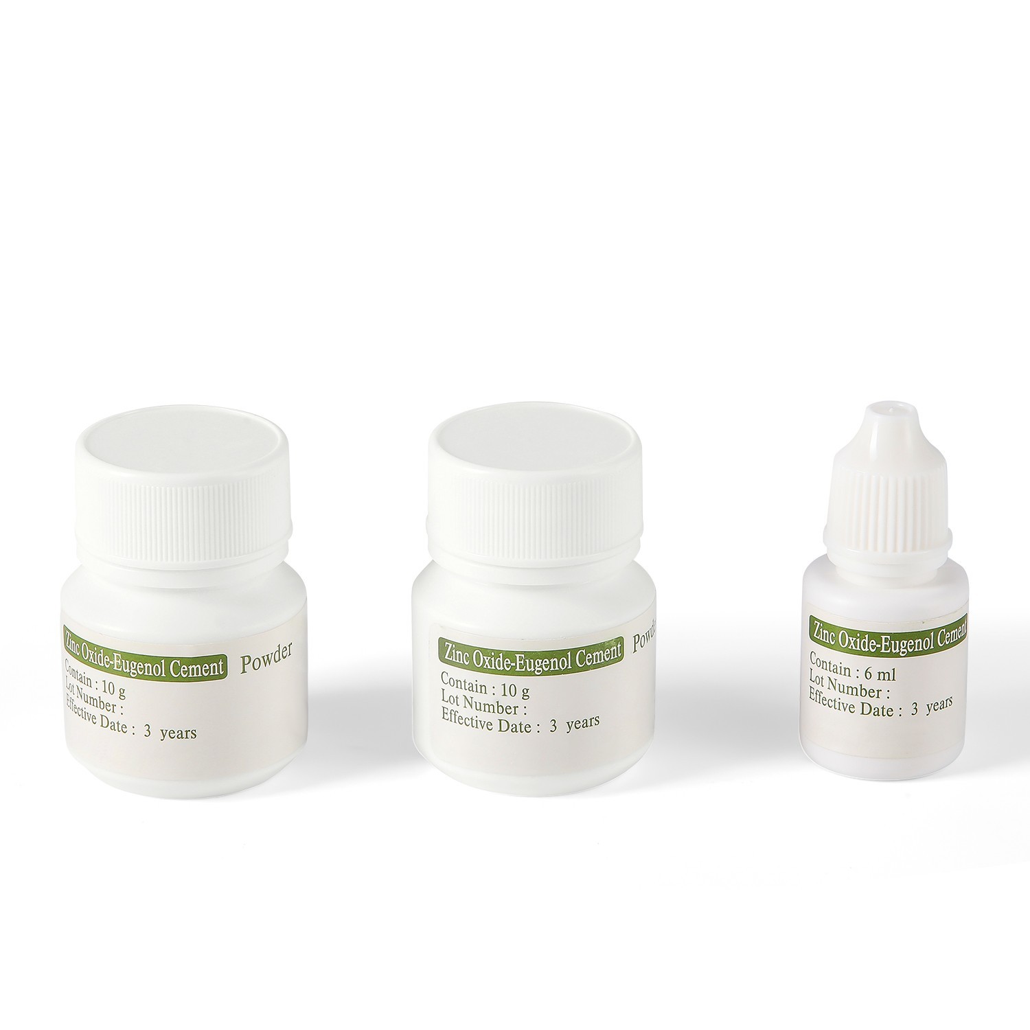 AZDENT Dental Zinc Oxide Eugenol Cement Kit For Temporary Crowns&Bridges Filling