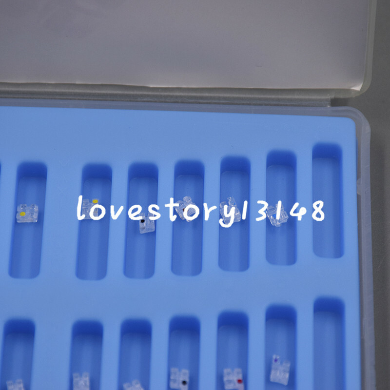 1 Pack Dental Orthodontic Ceramic Sapphire Bracket Monocrystalline Roth/MBT 022