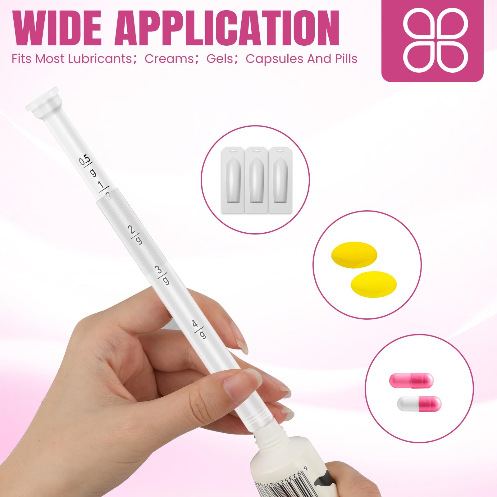 30 Pack Disposable Vaginal Suppository Applicator for 30 Count (pack of 1)