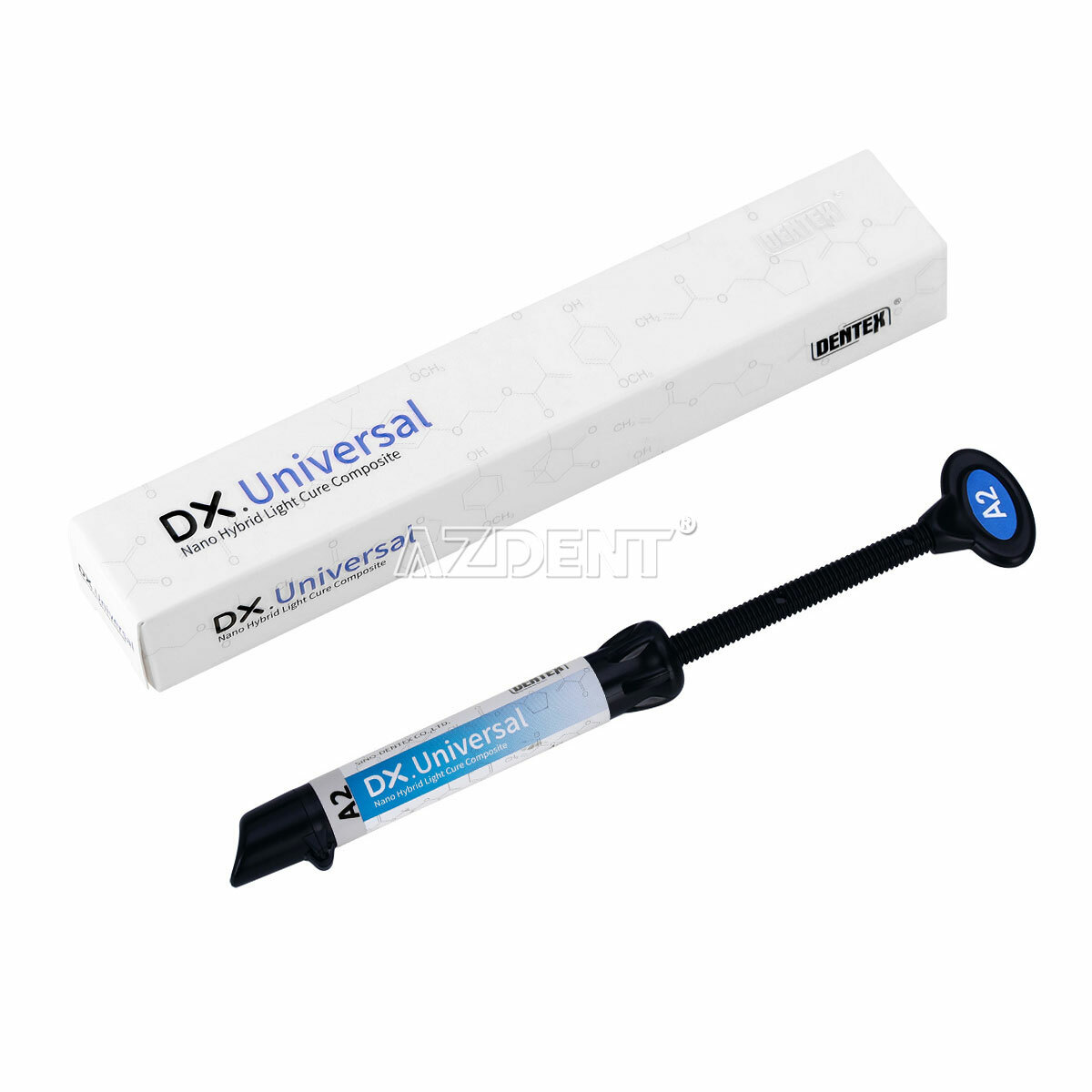 Dentex Dental Composite Light Cure Universal Resin /Acid Etching Gel 37%/Bonding