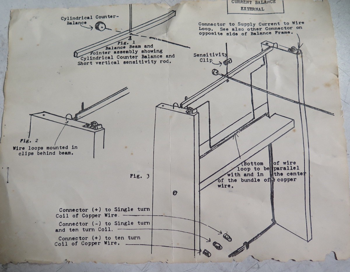 R195071 Central Scientific CURRENT BALANCE Kit (Physics Project) 10-400