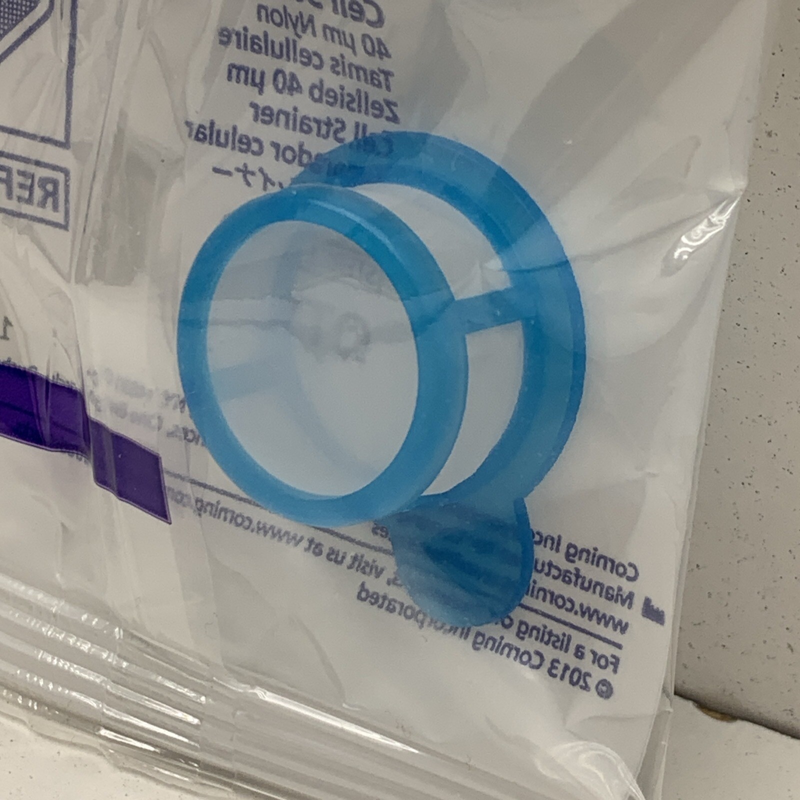 (50-Pack) Falcon 352340 Sterile Cell Strainer 40µm Nylon, Blue, Sterile