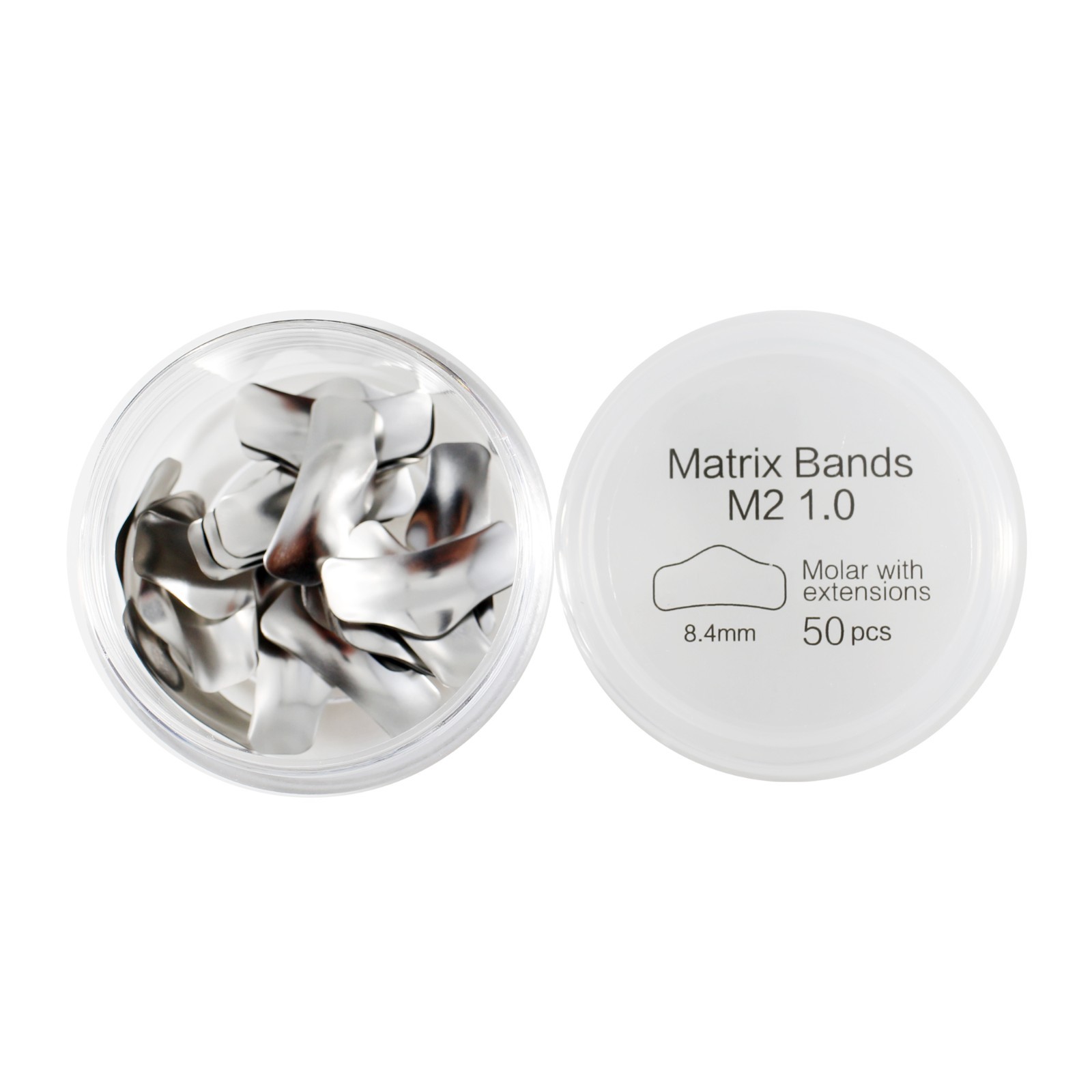 Dental Sectional Matrix Bands Matrices Niti Clamp Ring Short Tall Garrison Style