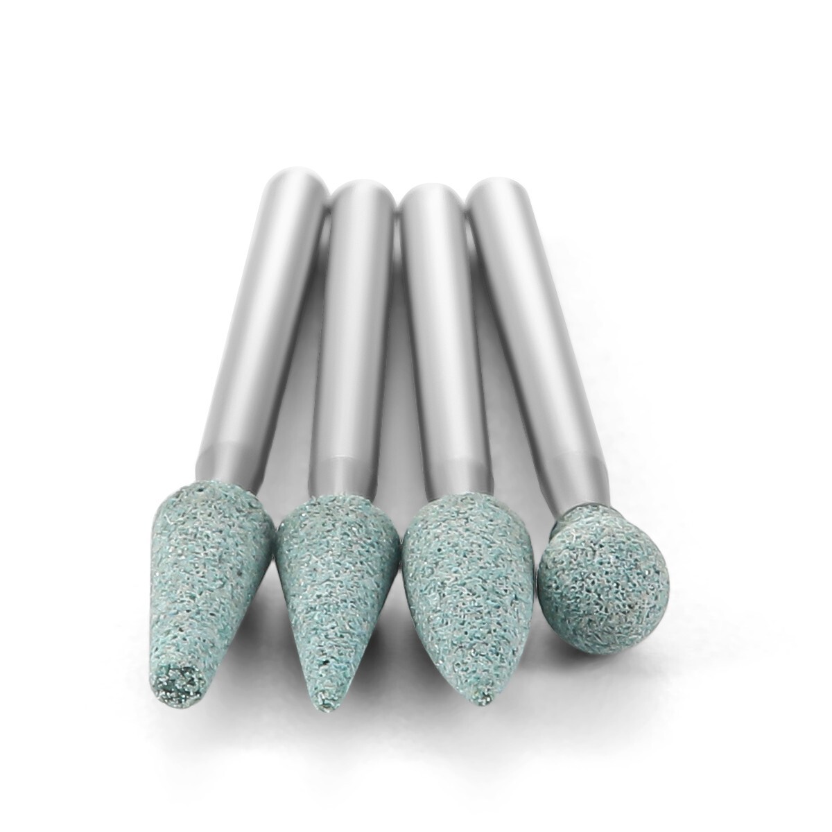 12pcs Dental High Speed Green Stone Polishing Burs Coarse Grit FG Abrasion Burs