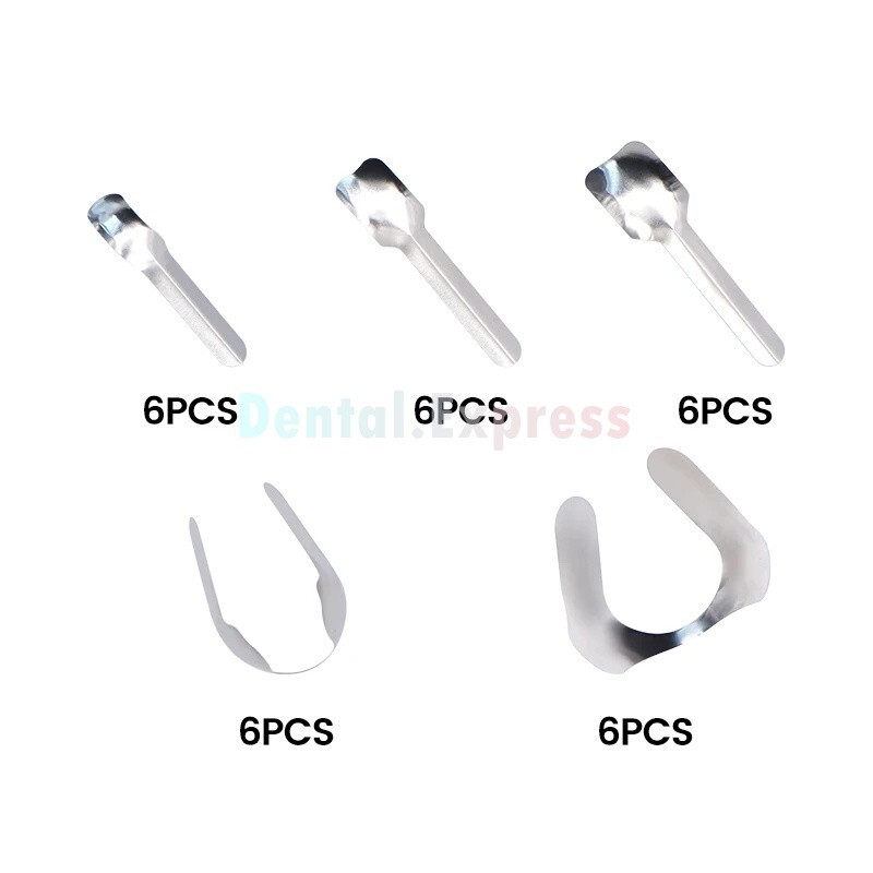 Dental Matrix Bands Anterior Proximal Strips Sectional Contoured Twin Matrices