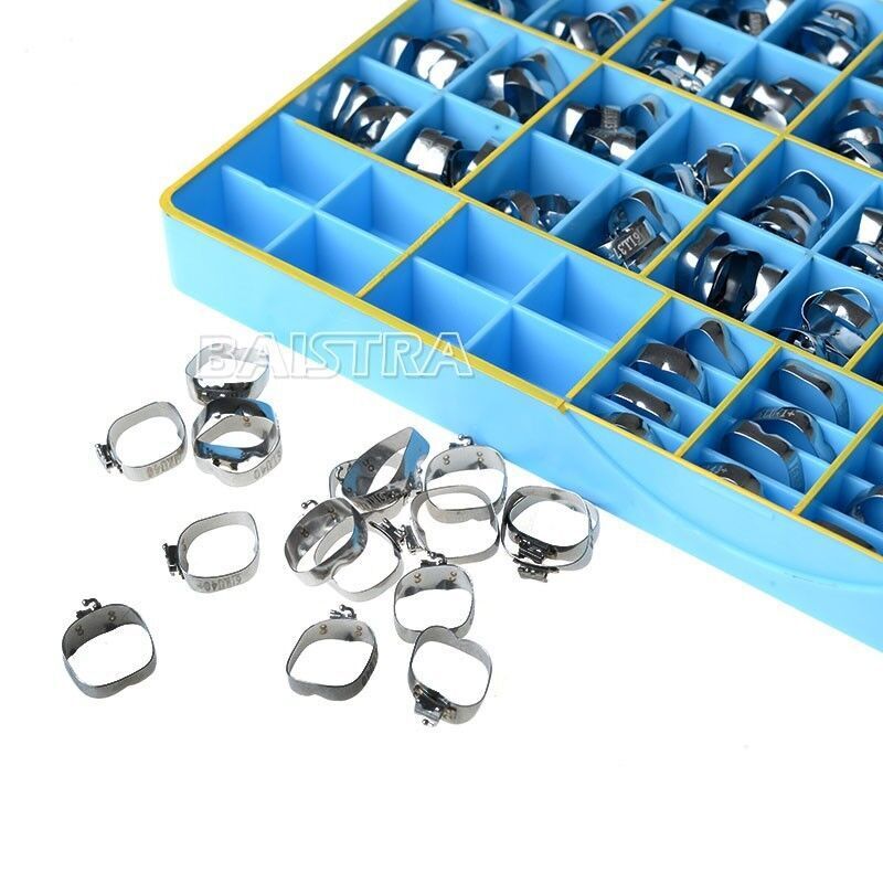 Dental Ortho Bands With Buccal Tube 1st/2nd Molar Roth/MBT 0.022 Single/Double