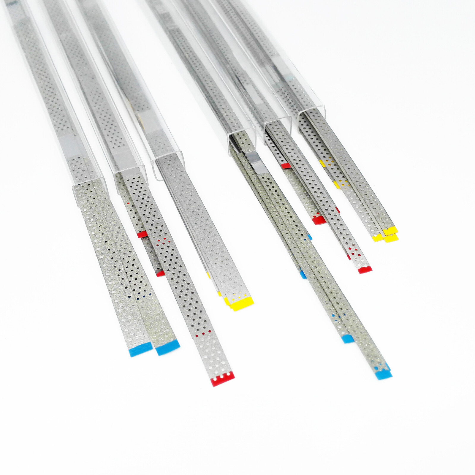 Dental Saw Diamond Polishing Finishing Strips Orthodontic IPR Strip Fine Medium