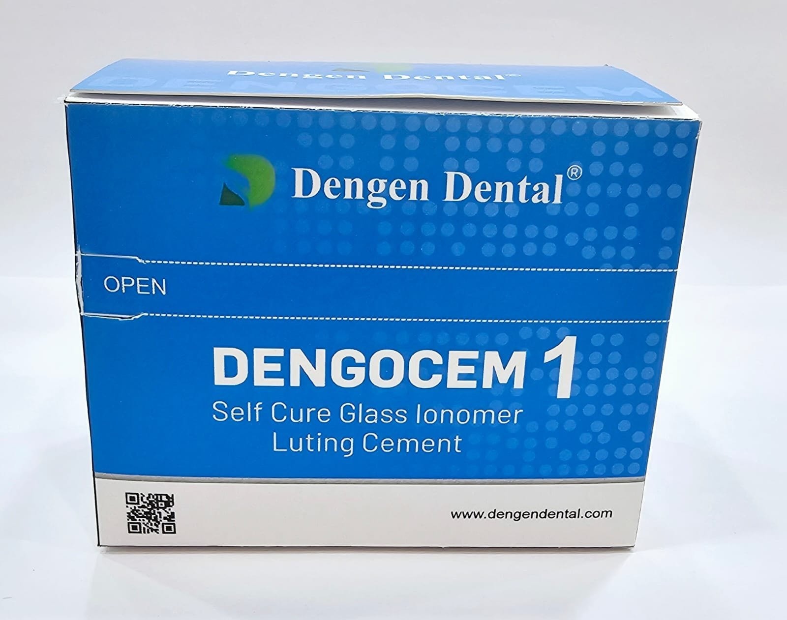 Permanent Cement For Fixing Loose Caps Crown Bridges Luting Kit GIC Dental