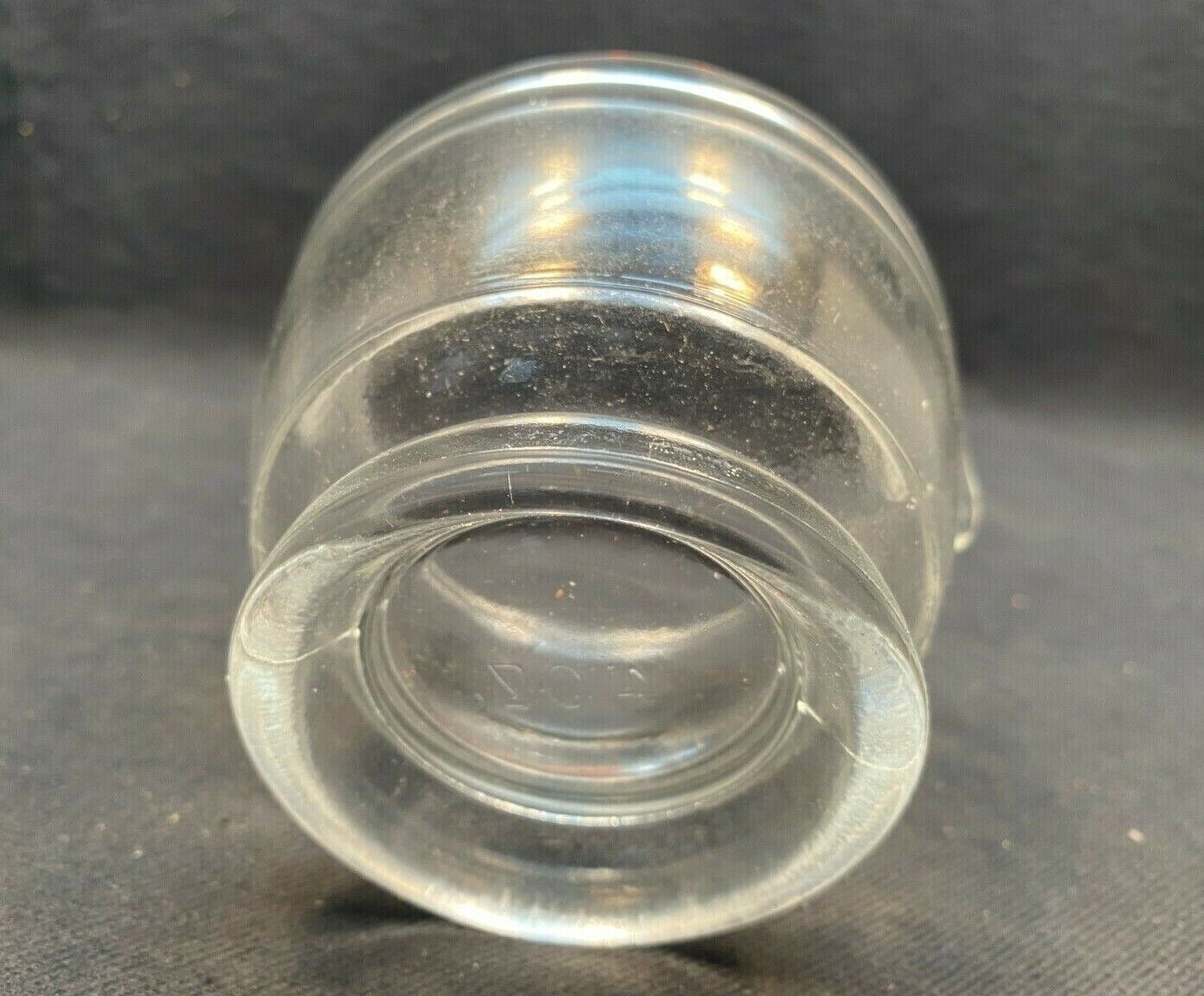 Laboratory Clear Glass 4oz Mortar with Pour Spout 4″ Width x 2″ Inside Depth