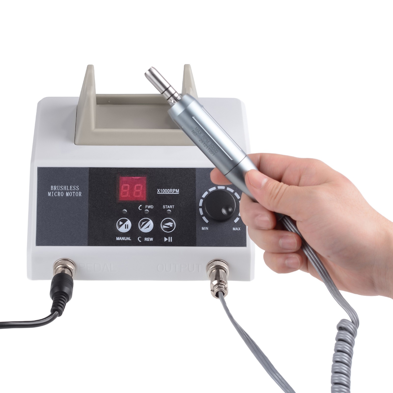 Dental Brushless Electric Micro Motor Polishing Machine+50K RPM E-type Handpiece