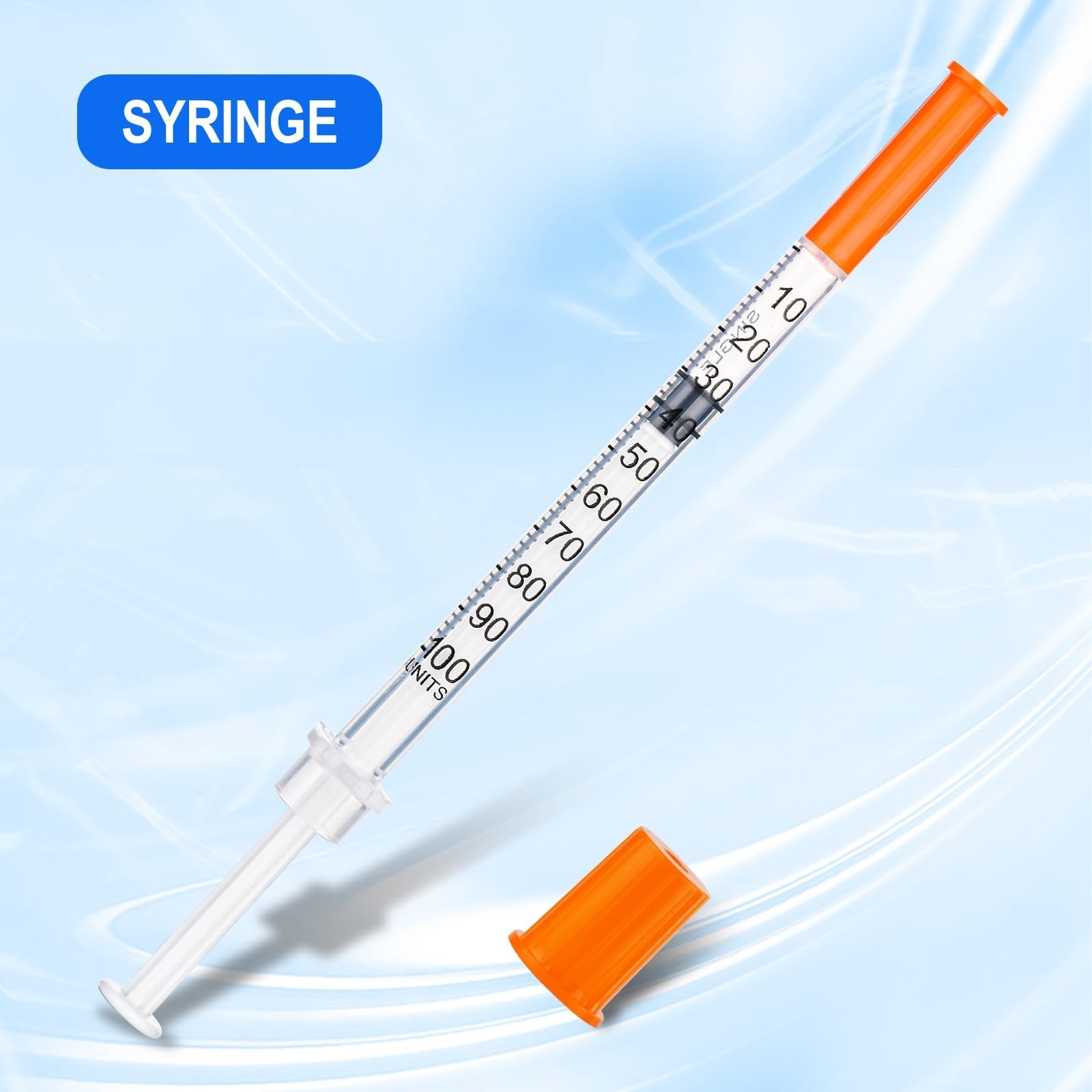 100 Pack 30G 5/16″ (8mm) Disposable Liquid Measurement Tools, 1cc, Individually