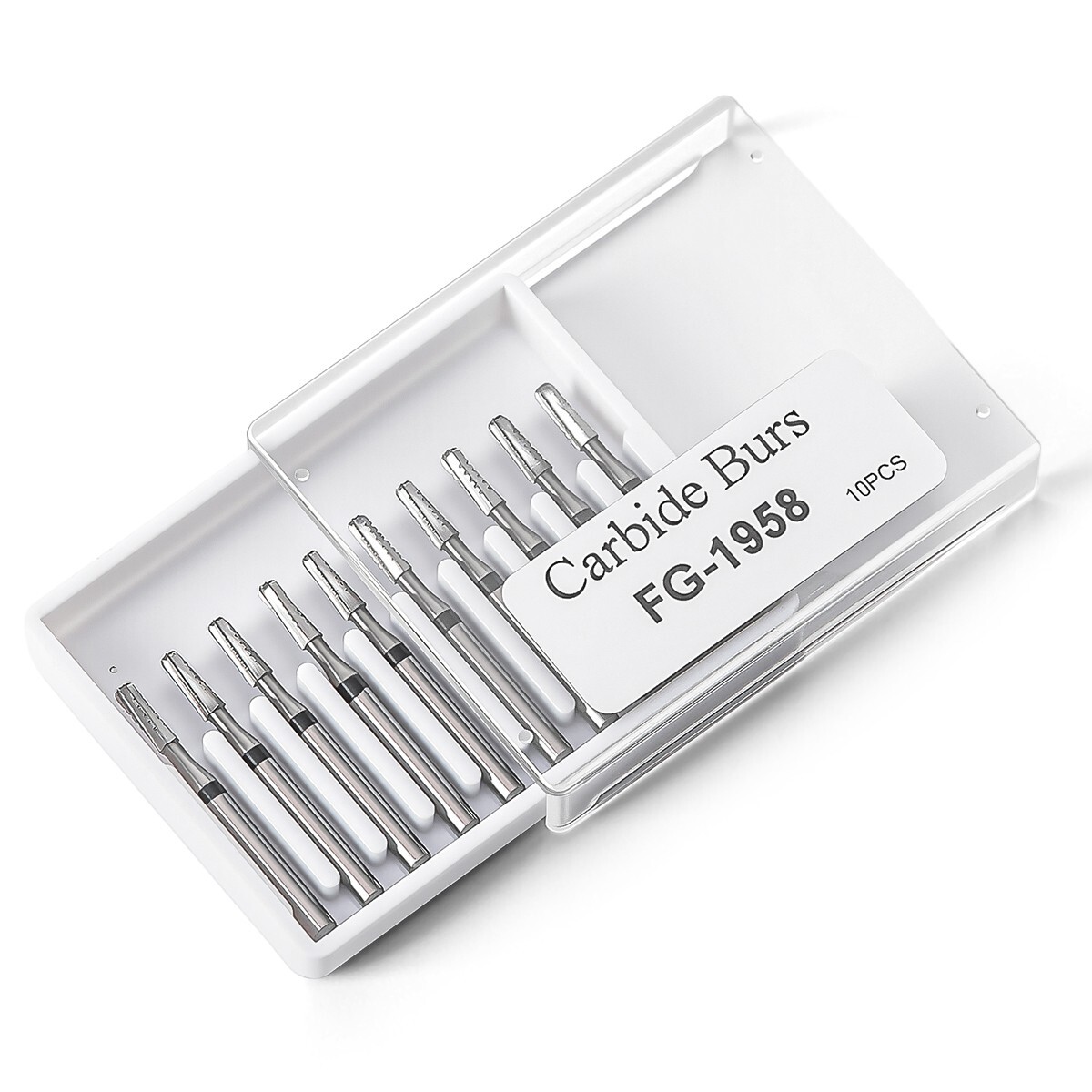 USA Dental Tungsten Carbide Burs FG 1.6mm Metal Cutting for High Speed Handpiece