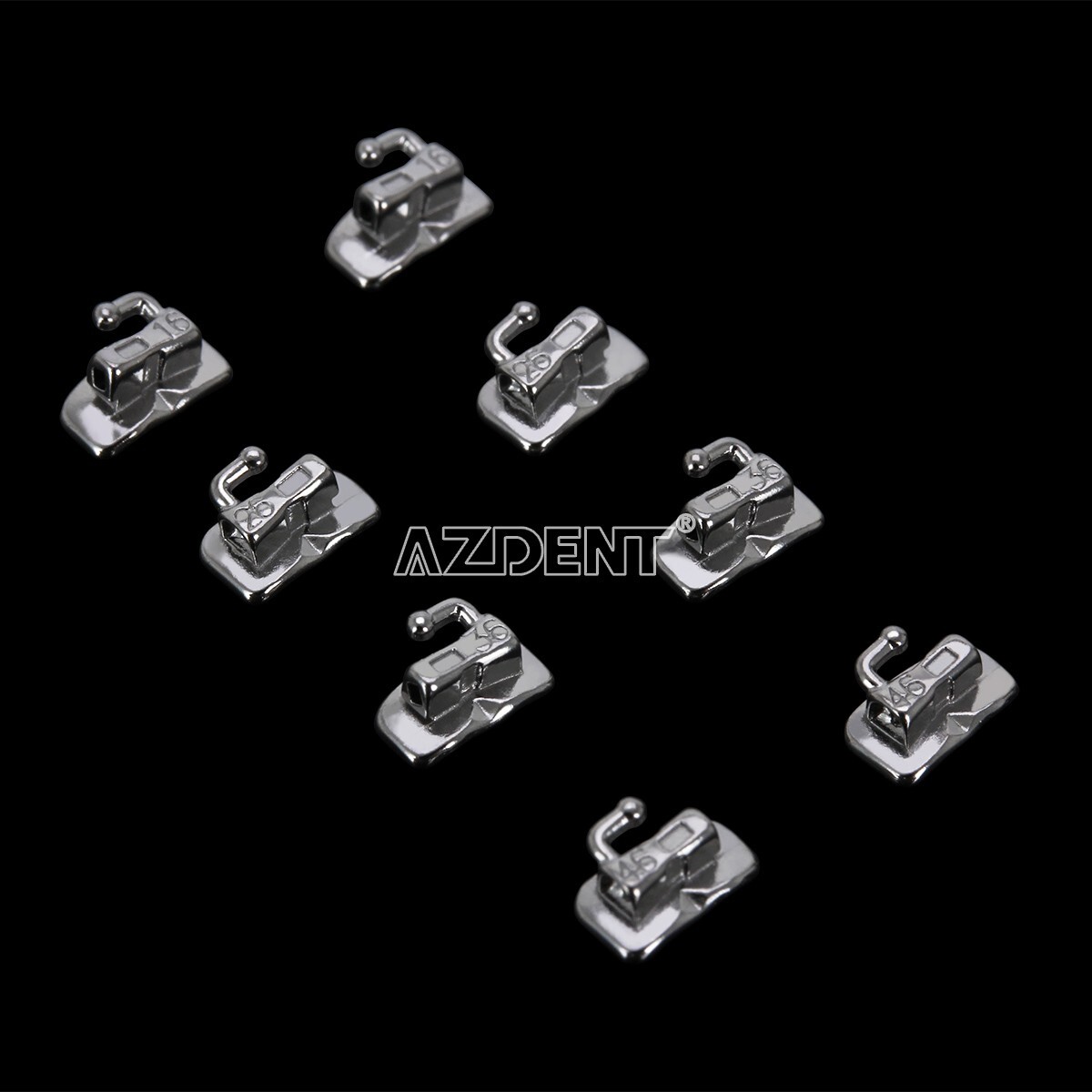50Sets Dental Orthodontic Buccal Tubes MBT ROTH 022 1st 2nd Molar Monoblock