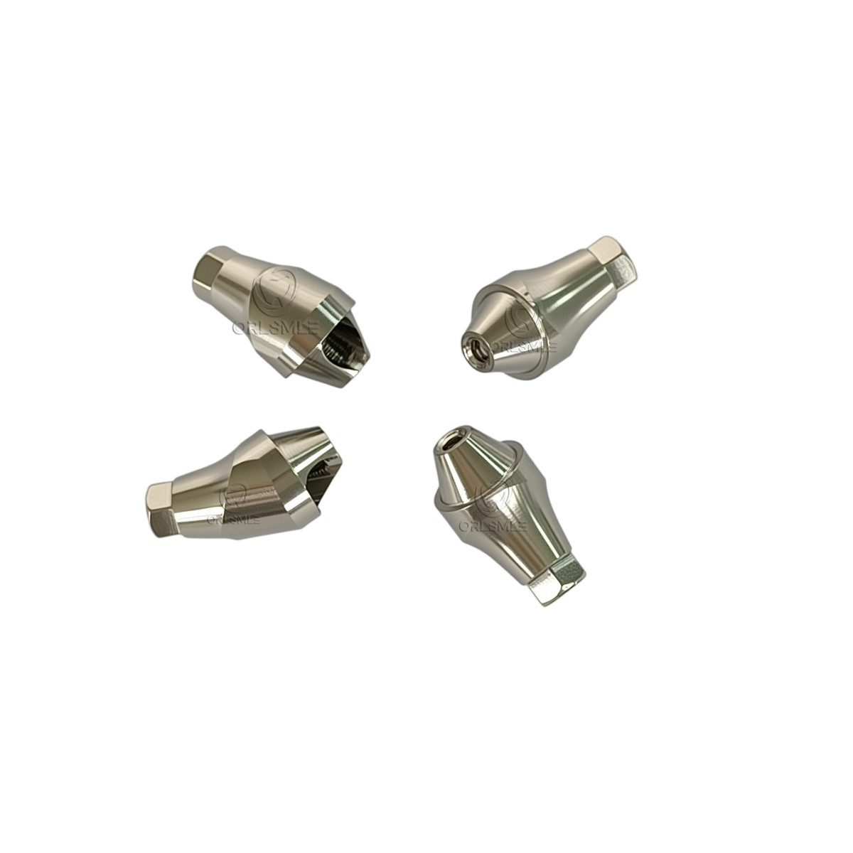 5 pcs Multi unit Angled abutment MUA 17/30/45 degree fit to Hiossen Osstem M/R
