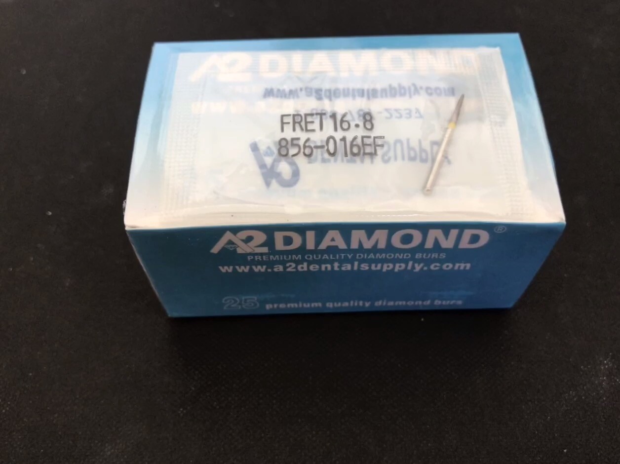 25 Premium Quality Diamond Burs 835 010C 837 012C 014C 016C 847 014C