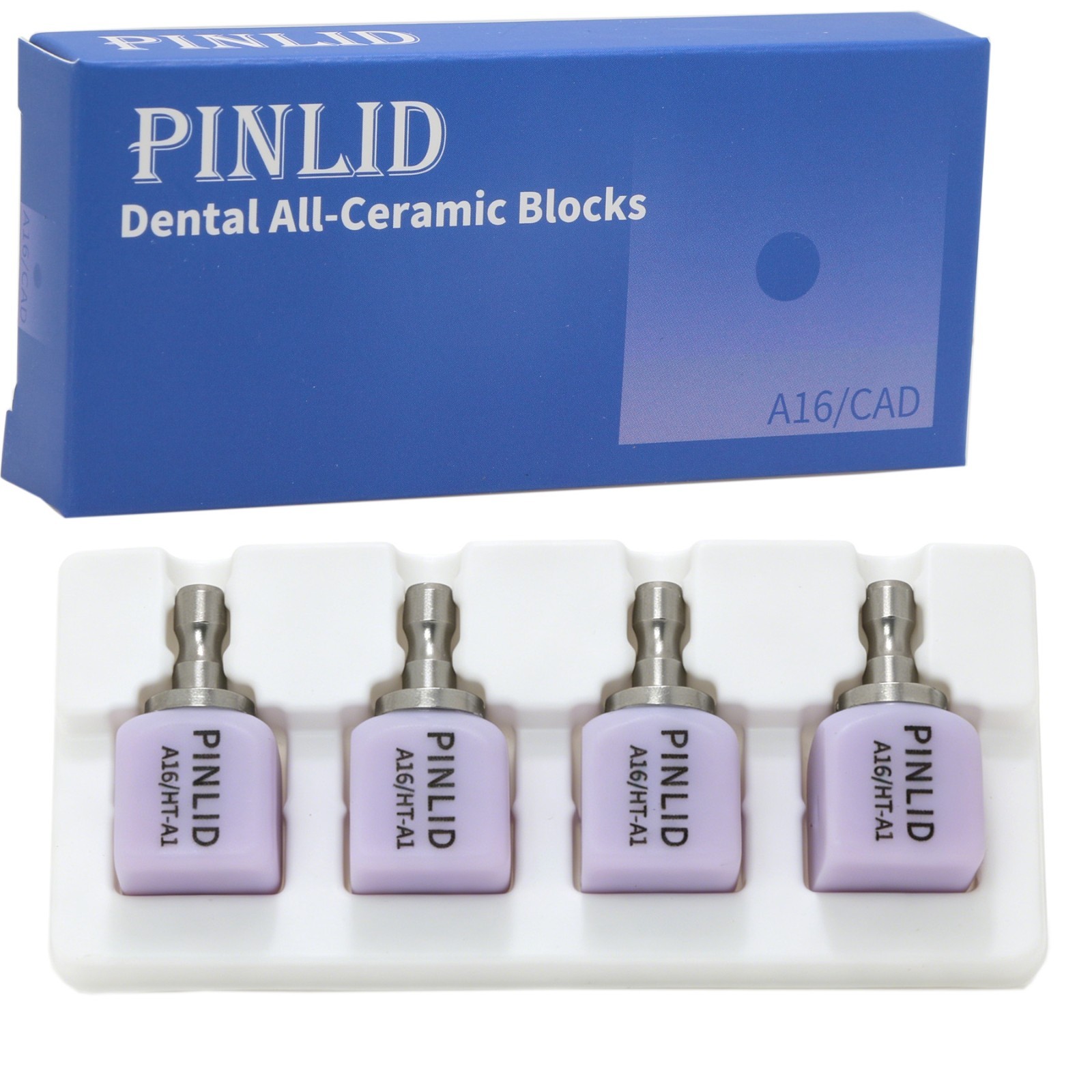 A16 Emax Cerec CAD Blocks Lithium Disilicate Glass Ceramics LT HT A1 A2 A3 4Pcs