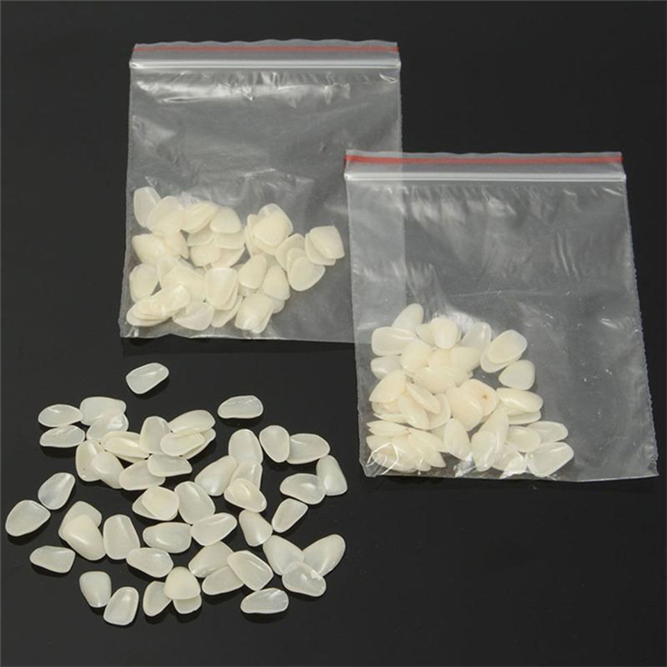 Dental Temporary Crown Veneers Tooth Repair Kit Replacement A1, A2 50Pieces/Pack