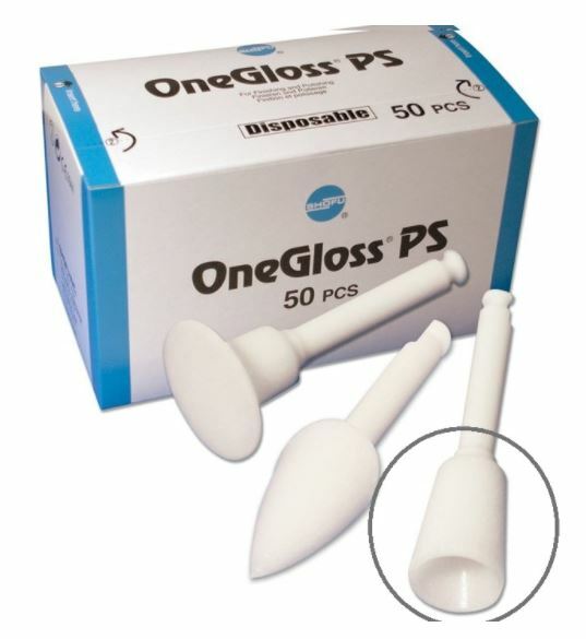 *50-Pieces* Shofu OneGloss PS Cup Disposable For Finishing & Polishing 0176