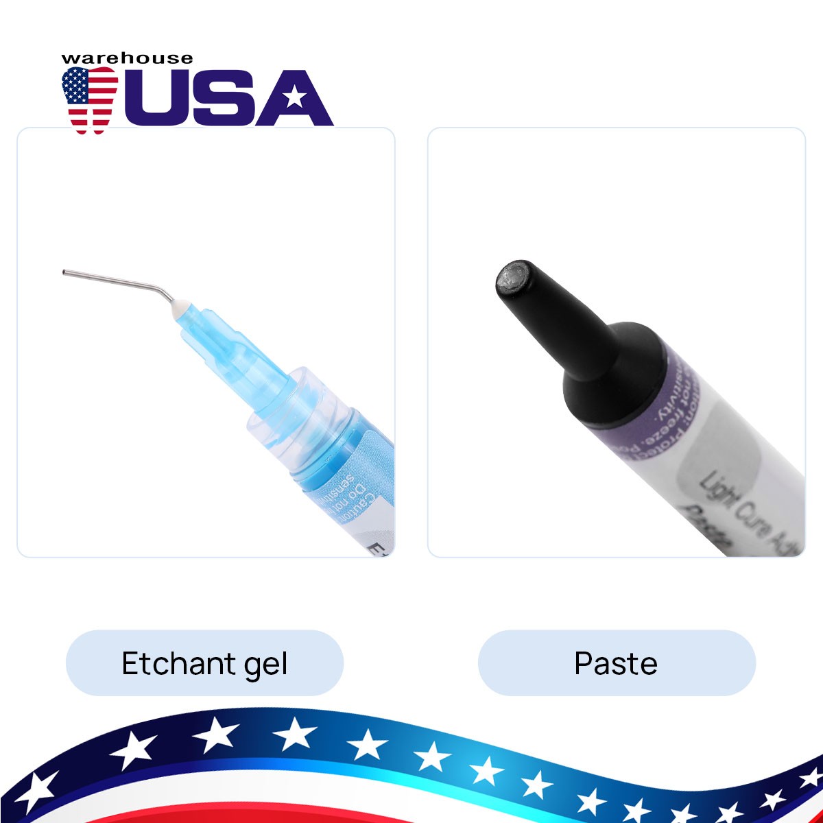 Dental Bracket Braces Glue Ortho Adhesive Bonding System Light Cure Primer Kits