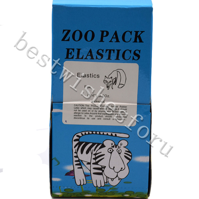 1000 Pc 1/4 Fox 3.5Oz Light Dental Orthodontic Latex Elastic Rubber Braces Bands
