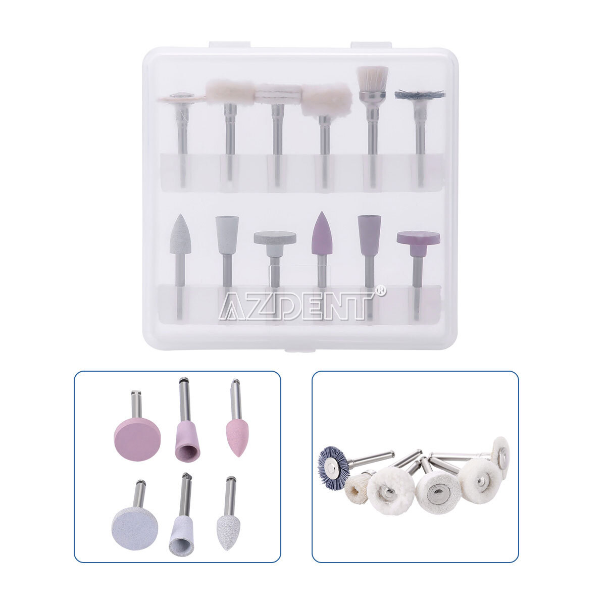 Dental FX Contra Angle/Straight/Air Motor 2/4Holes / RA Composite Polishing Burs