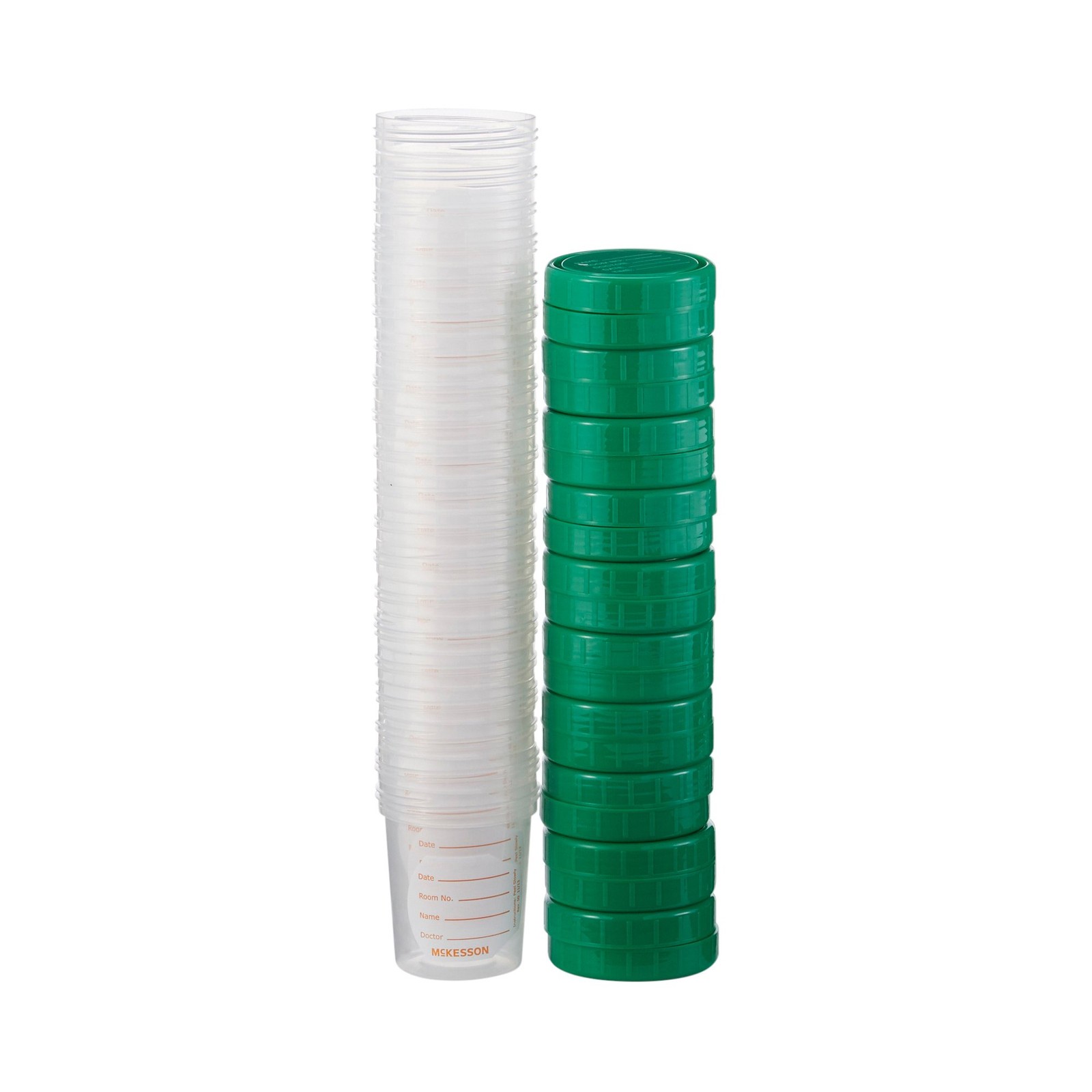 McKesson Specimen Container Screw Cap 120 mL (4 oz.) 563 500 Ct