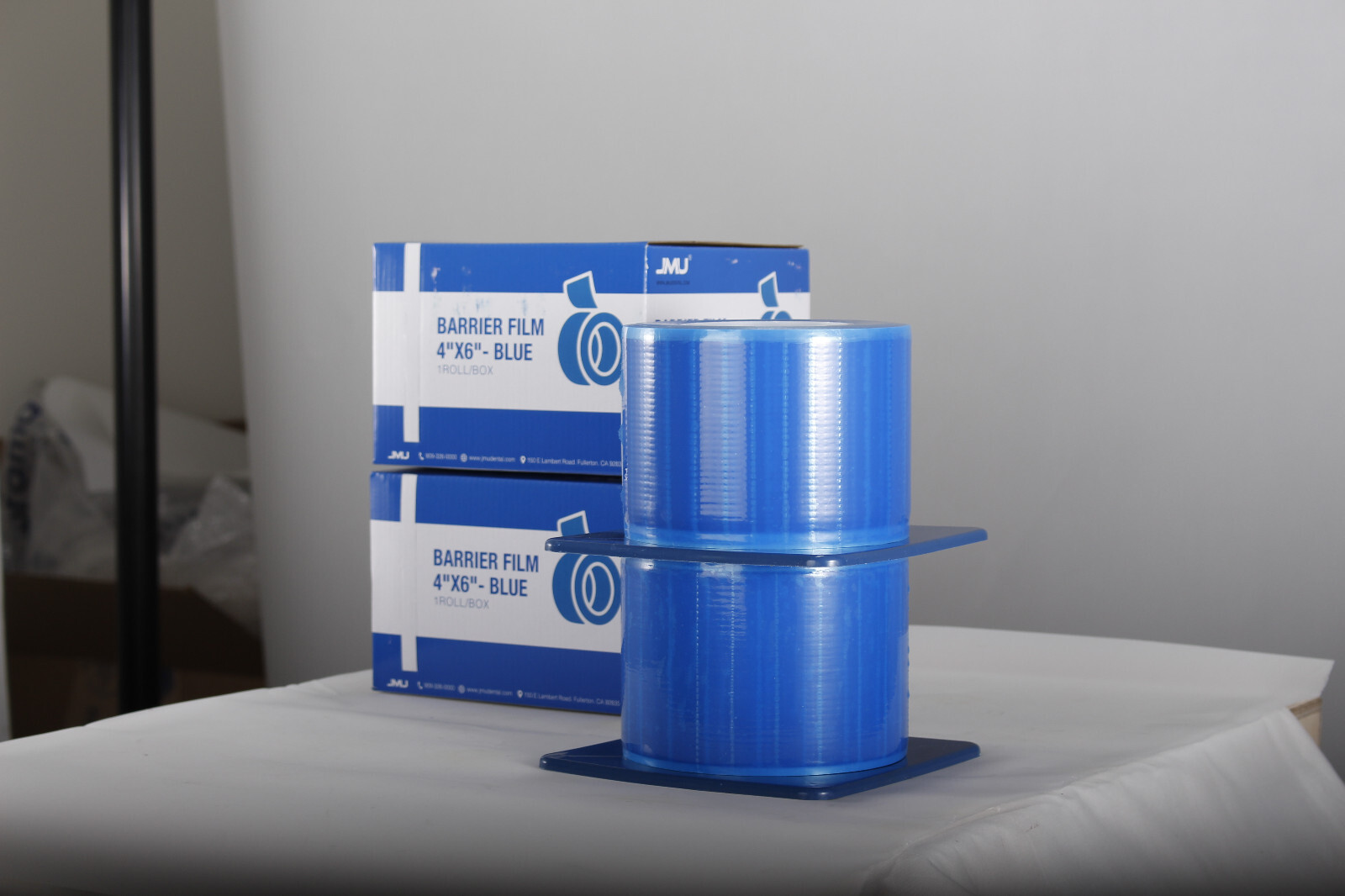 Lot Blue Barrier Film Tape For Dental Tattoo Medical Adhesive Roll 4 ” x 6 “