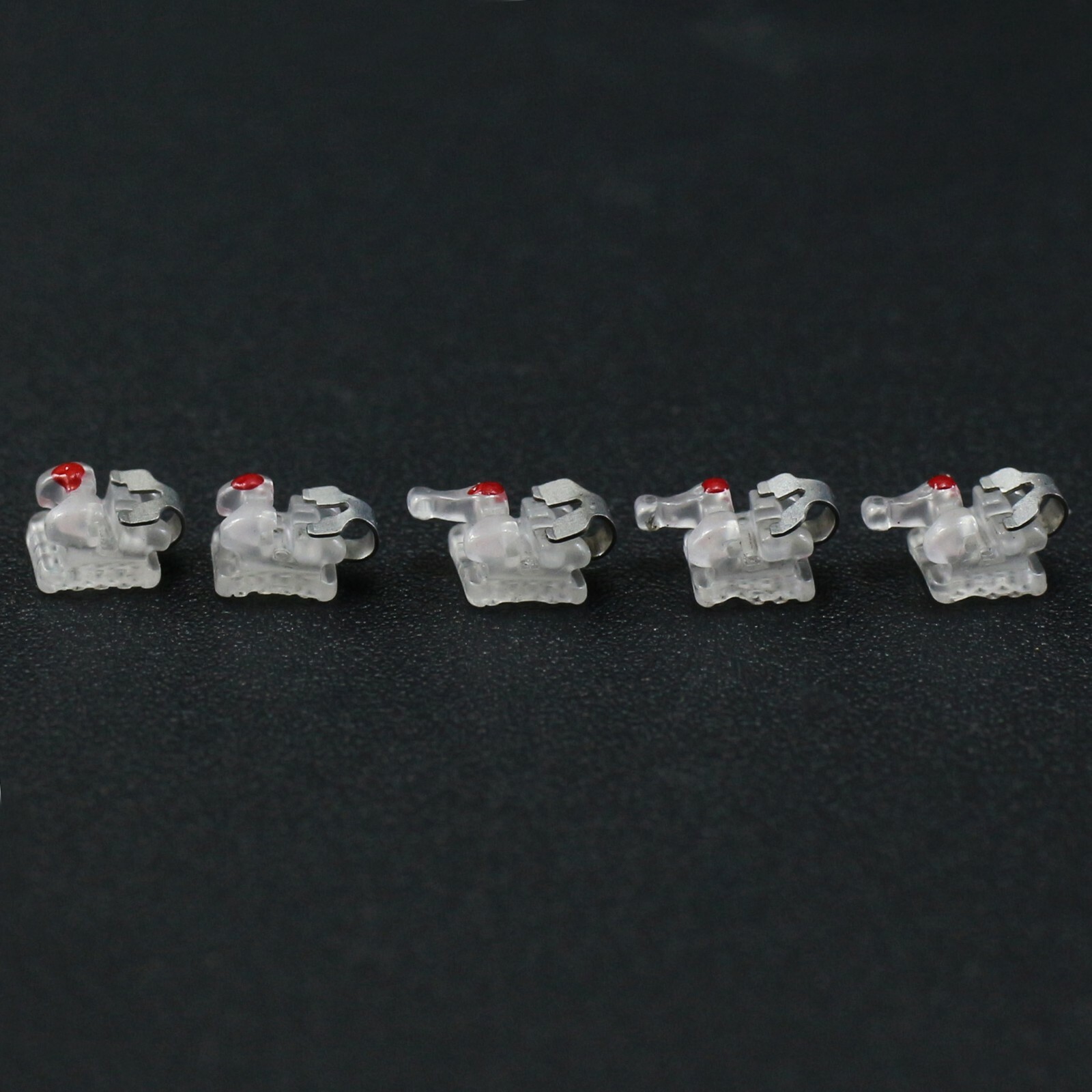 Orthodontic Self Ligating Ceramic Bracket Aesthetic AO Empower Clear Style Roth