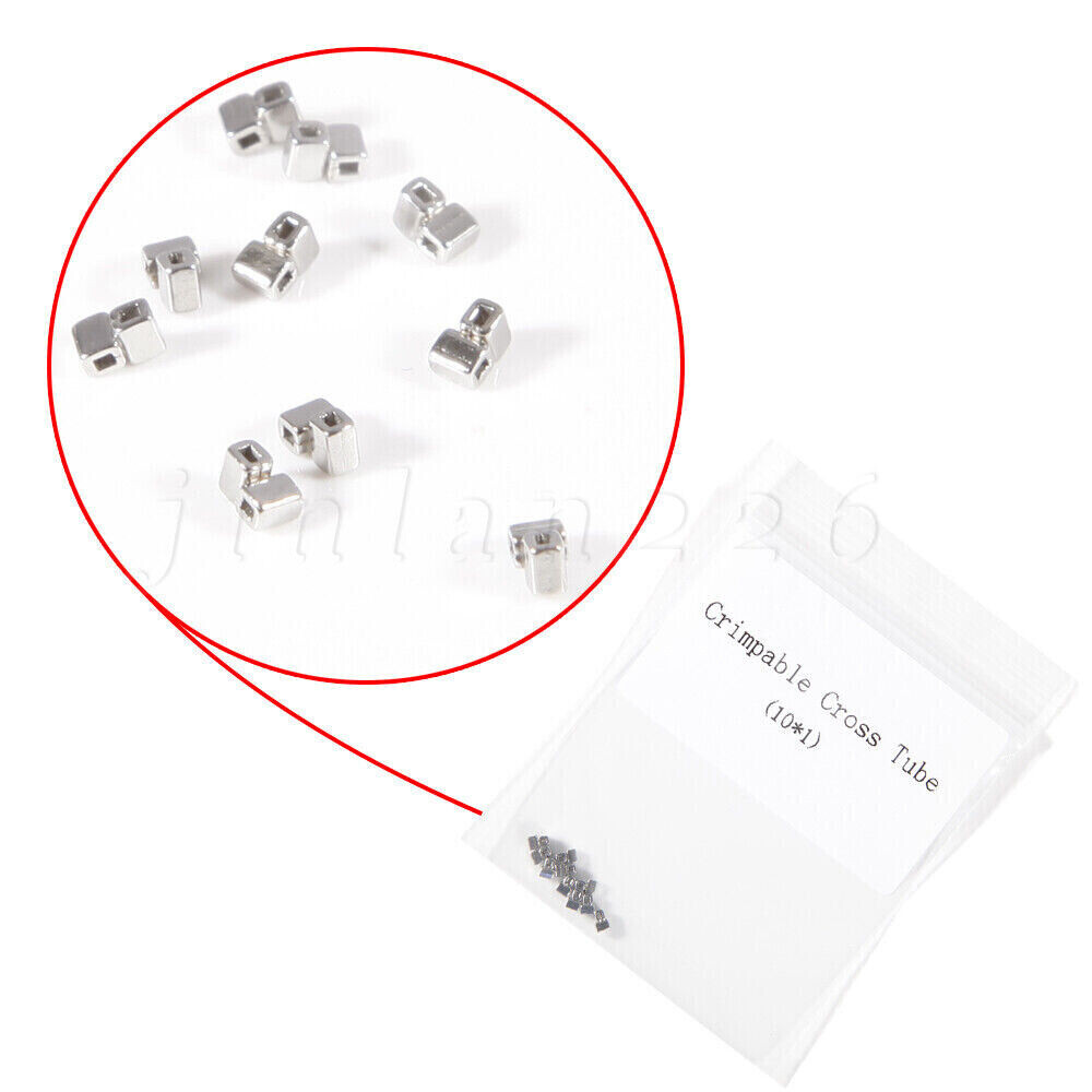 Dental Orthodontic Crimpable Hook Stops Type 10pcs/pack