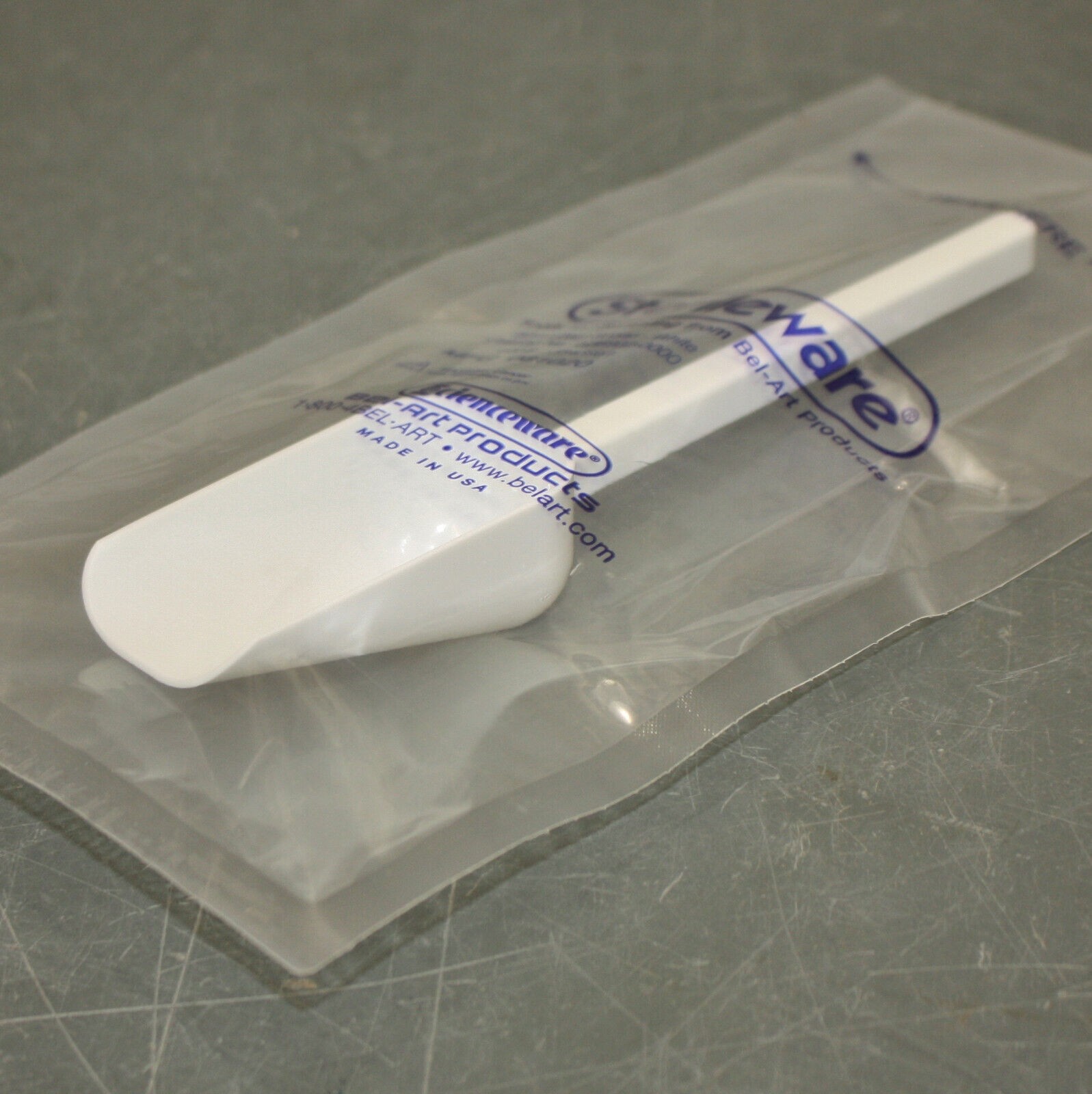 (100) Bel-Art Sterileware Sterile Sampling Scoops H36902-0000, 60ml / 2oz, White